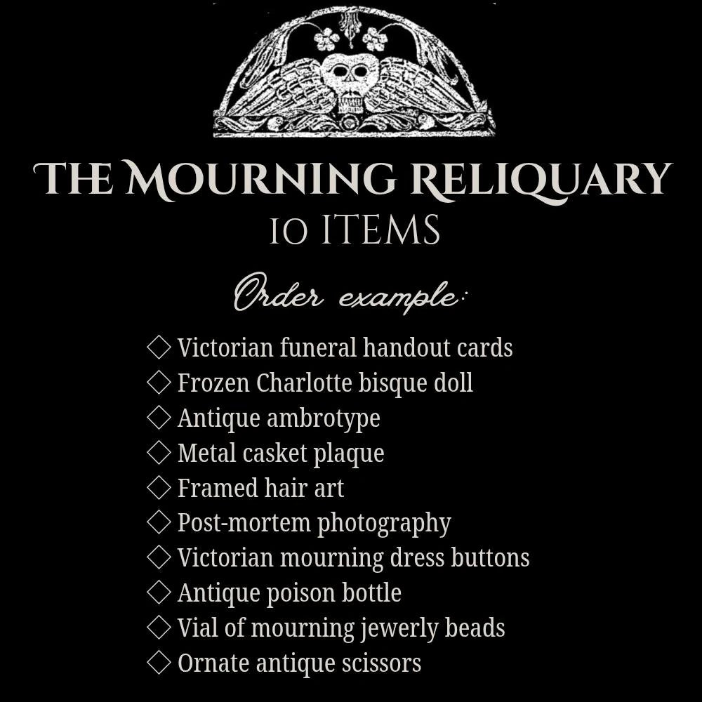 Personalized Memento Mori Antique Curiosity Collection