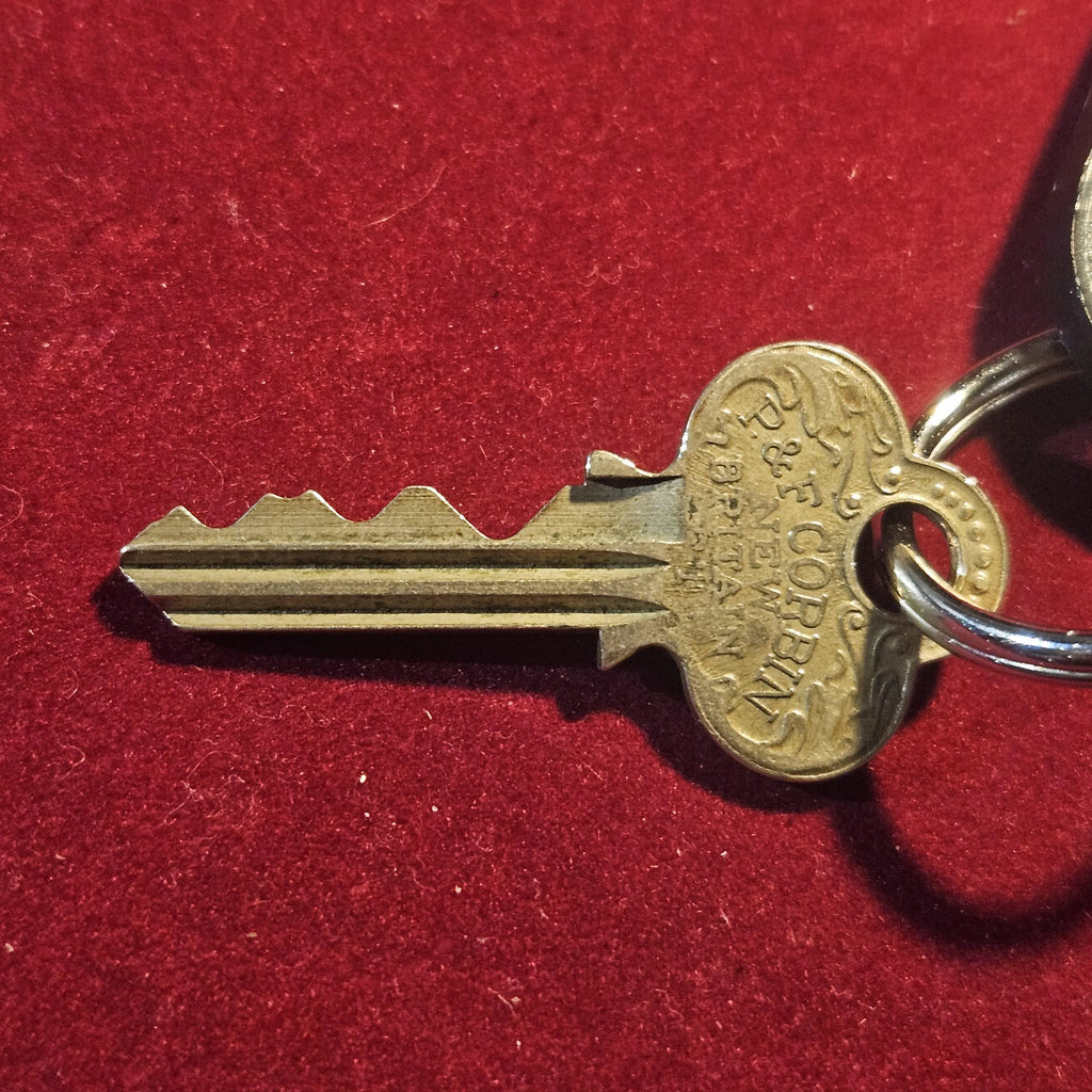 Vintage Black Bear Motel Key Set