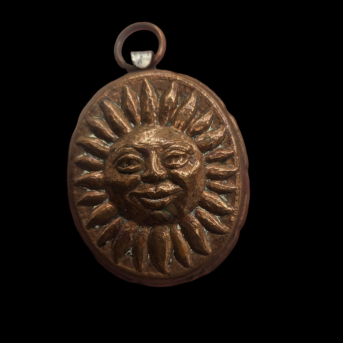 Vintage Copper Sun Charm / Chocolate Mold