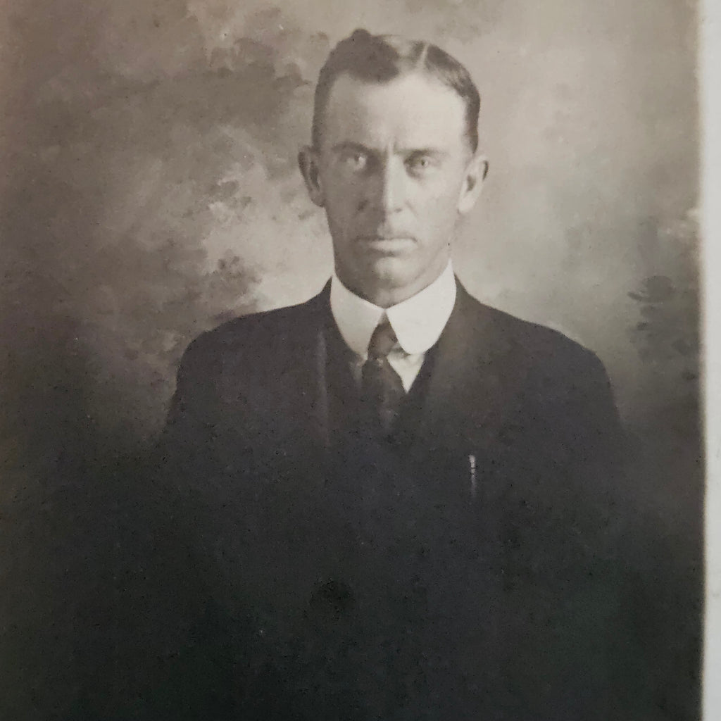 Antique Underexposed Haunting Portrait