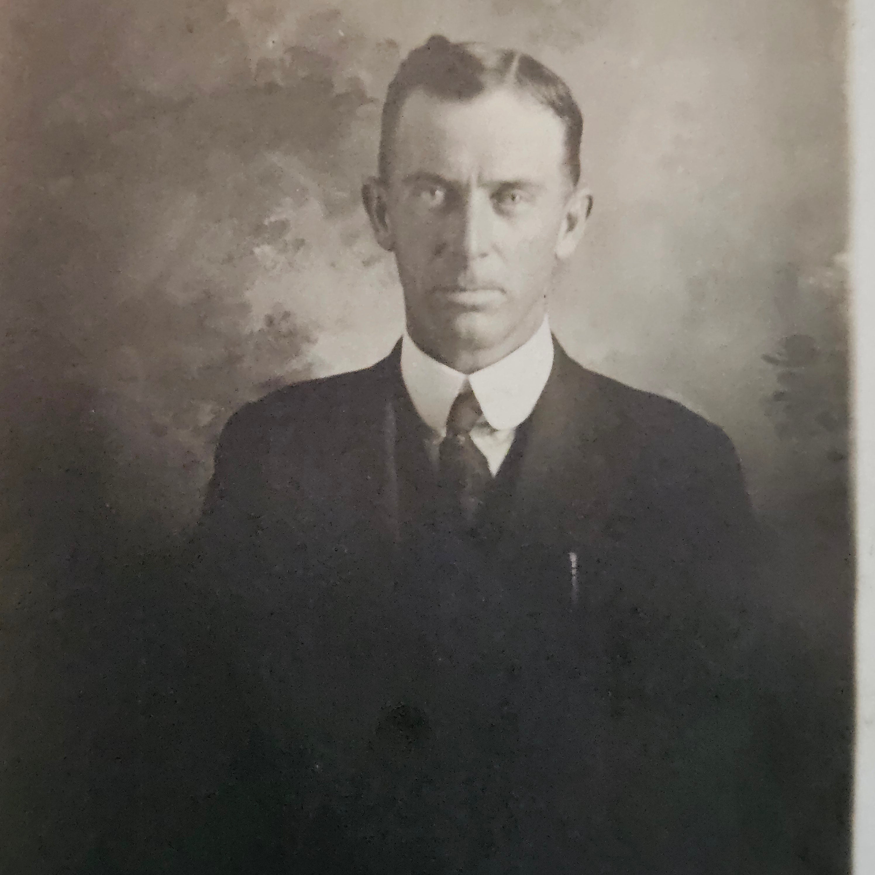 Antique Underexposed Haunting Portrait