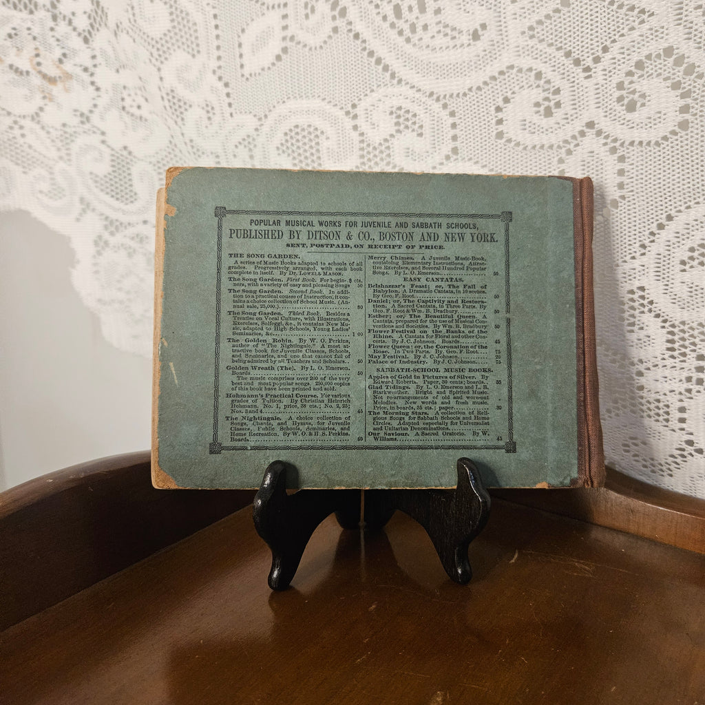 Victorian Golden Robin Arsenic Cover Poison Book