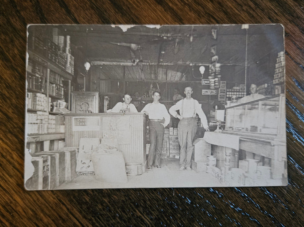 Antique General Store Mercantile Photo Postcards