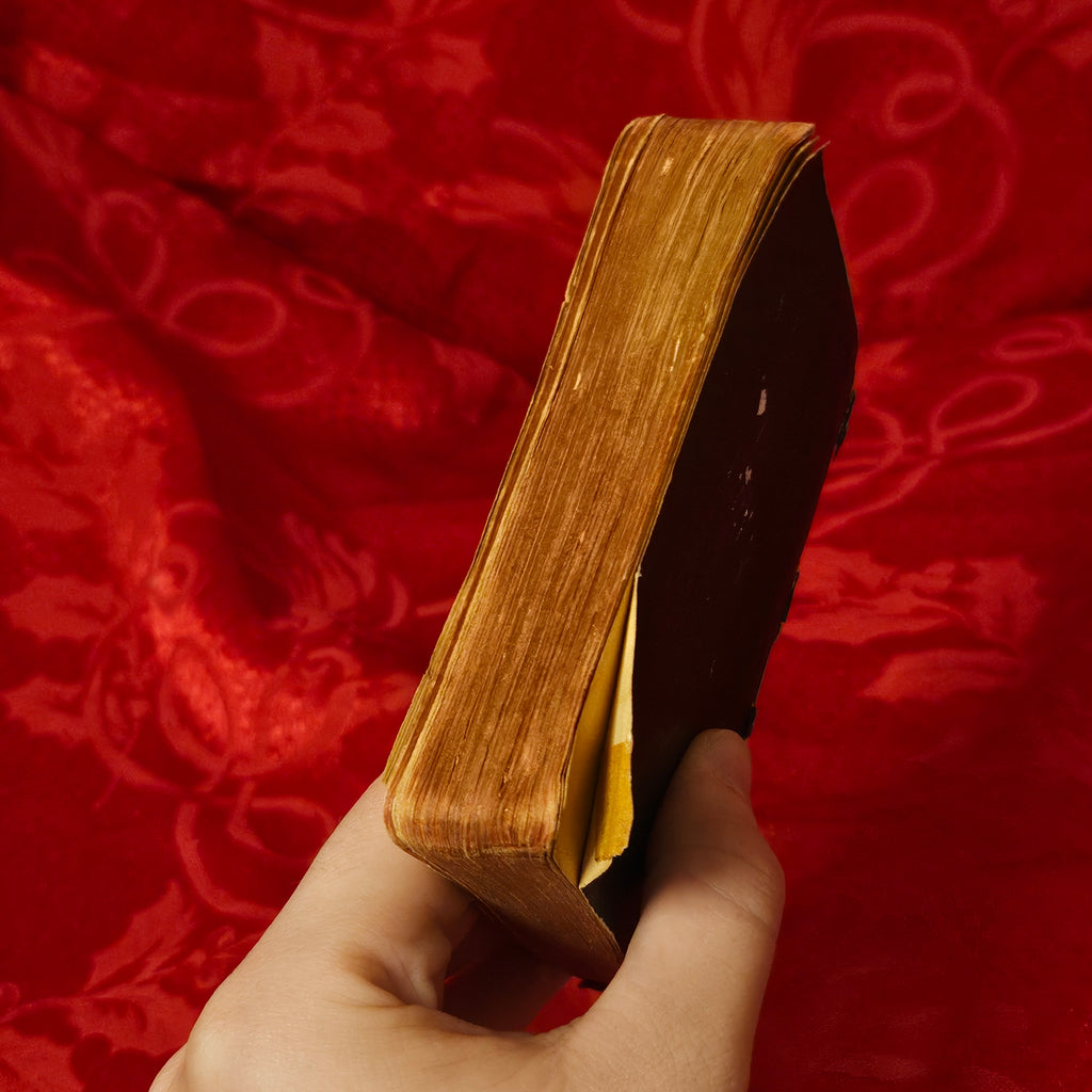 Antique Key of Heaven Pocket Prayer Book