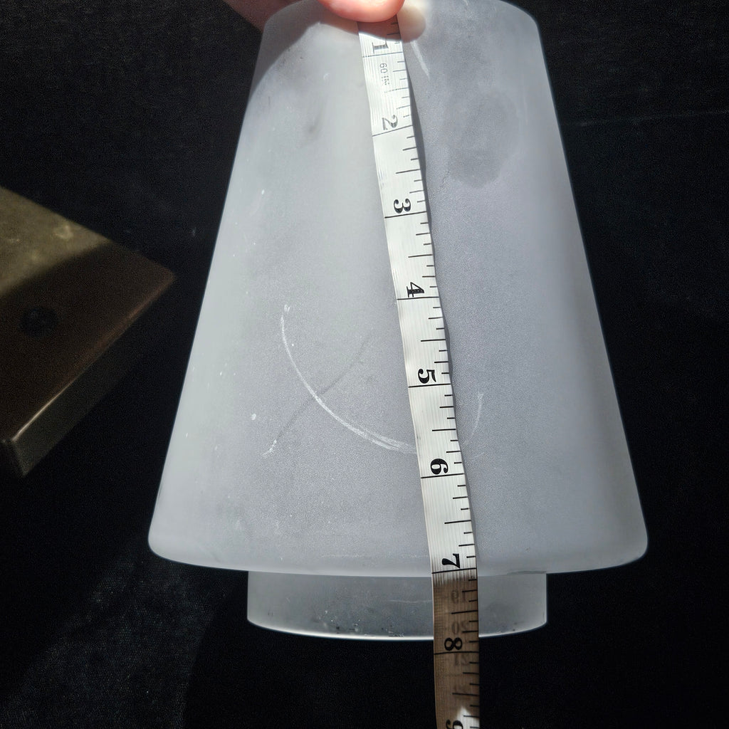 Vintage Celestial Whimsigoth Frosted Sun Lamp Light