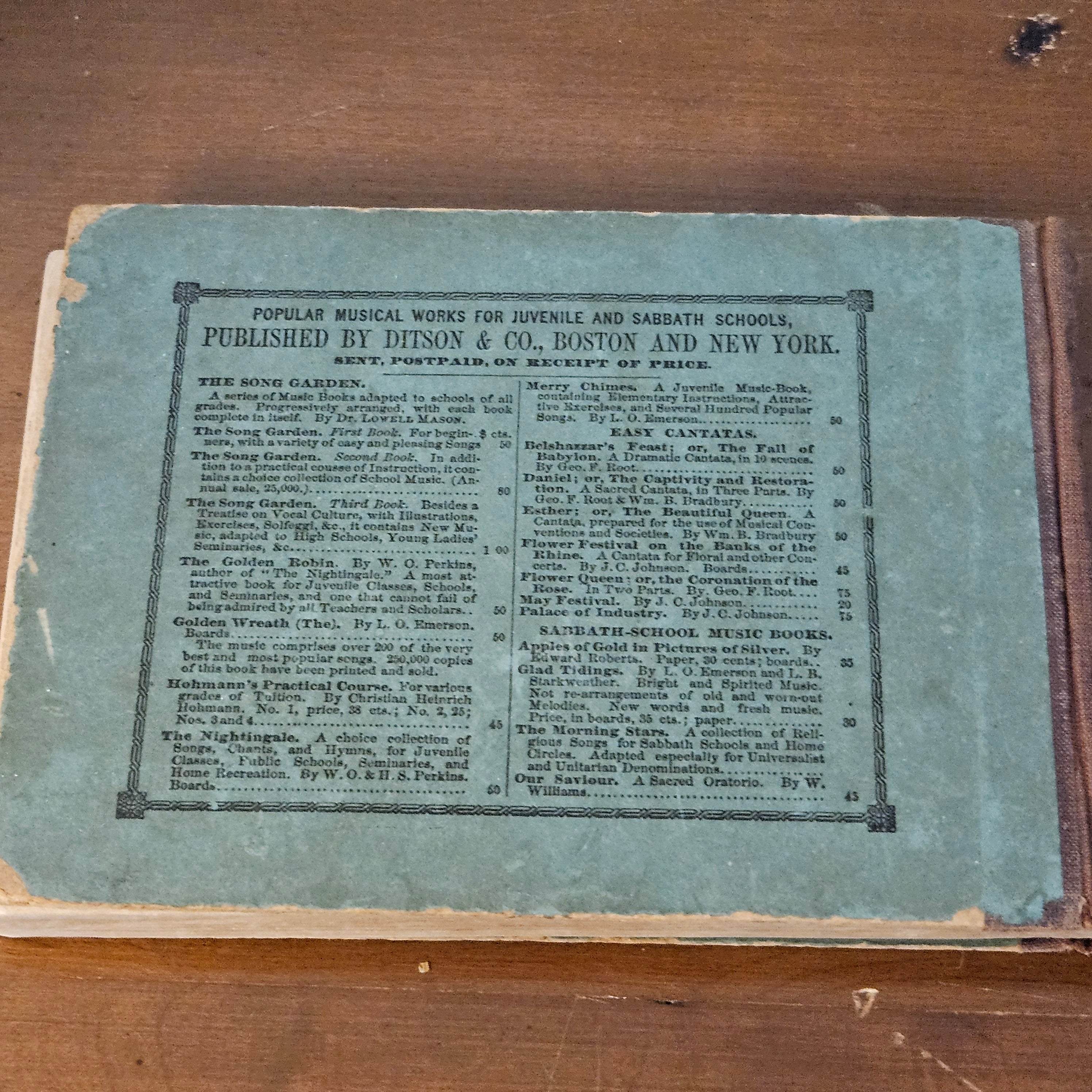 Victorian Golden Robin Arsenic Cover Poison Book