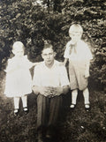 Antique Ghostly Figures Cabinet Card
