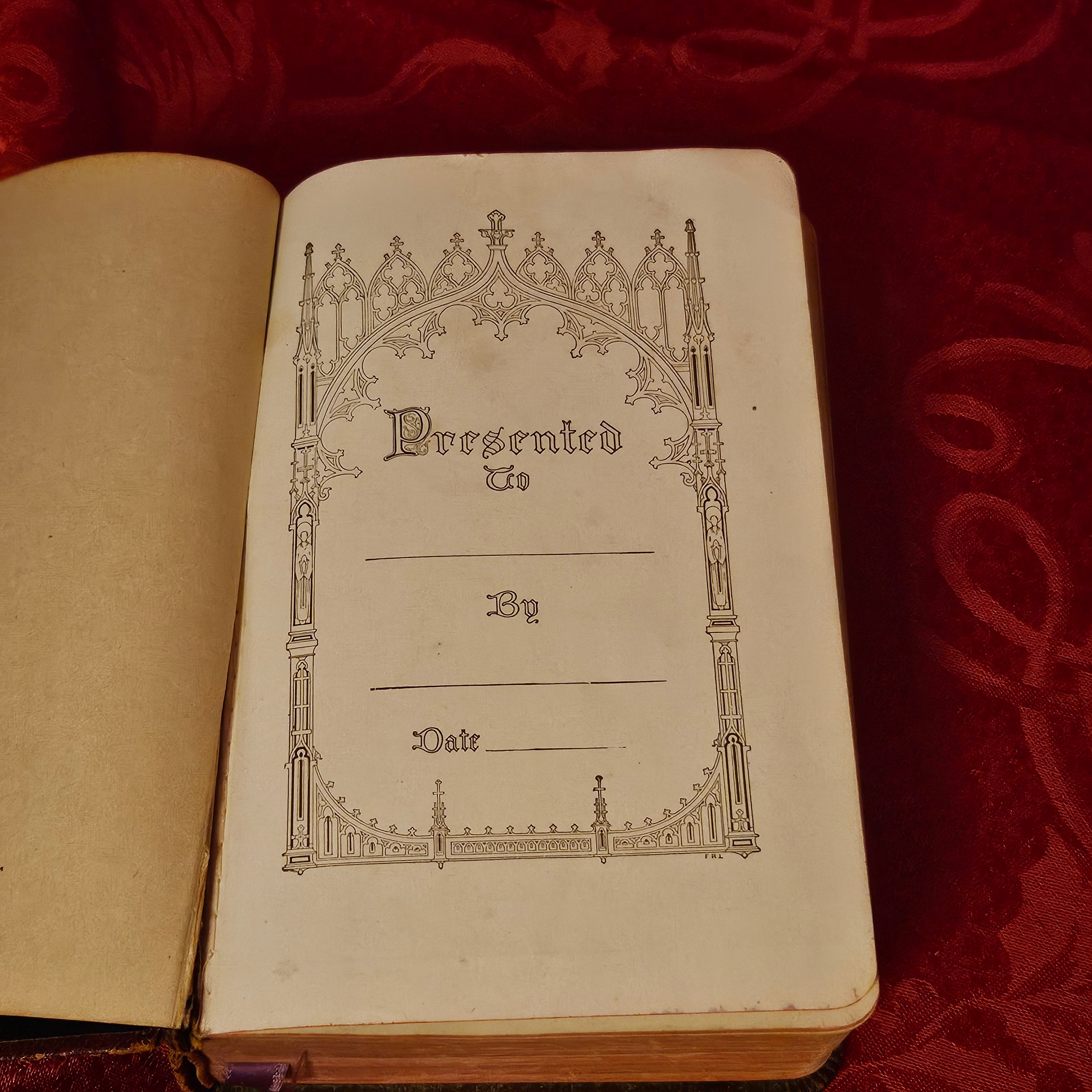 Vintage Leatherbound Bible