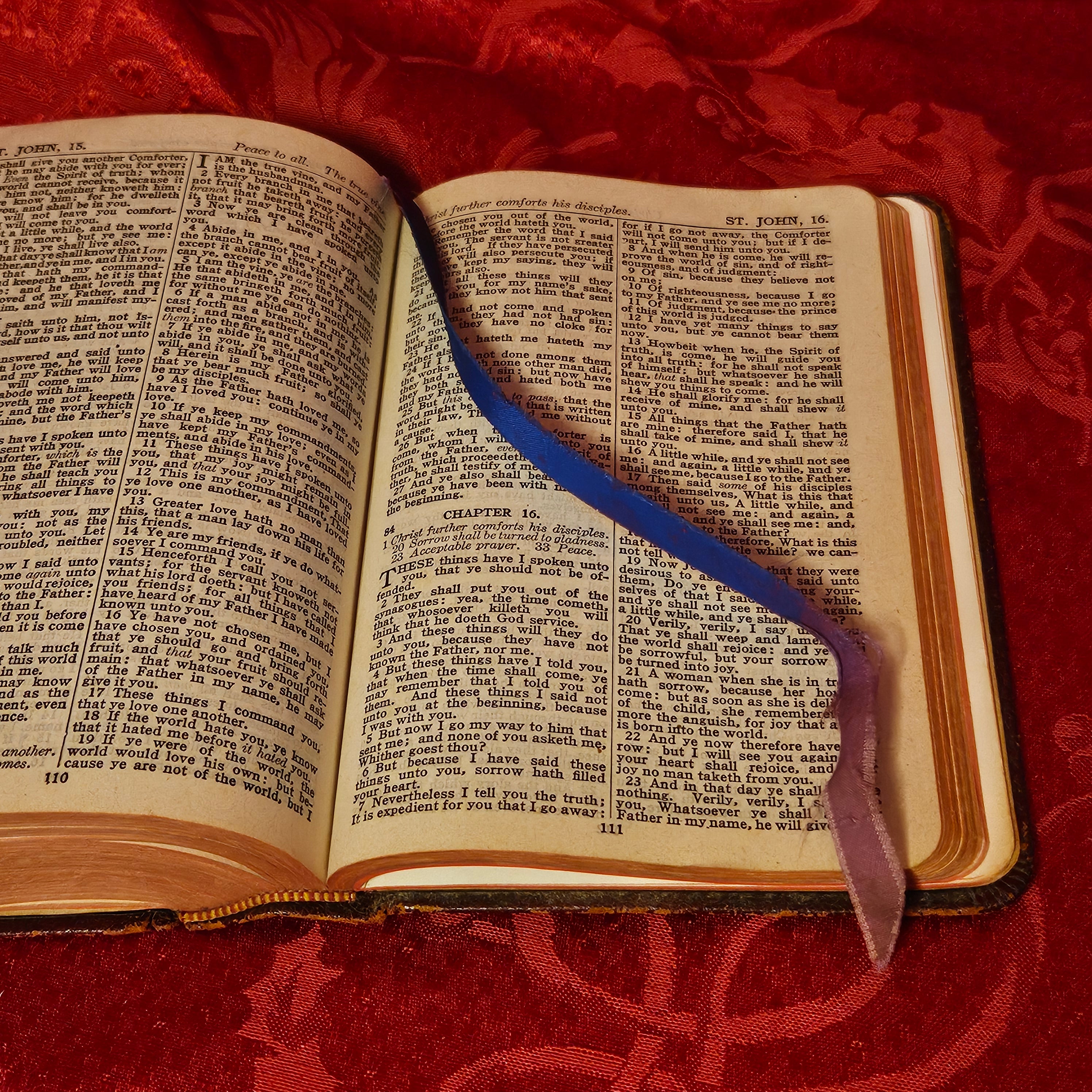 Vintage Leatherbound Bible
