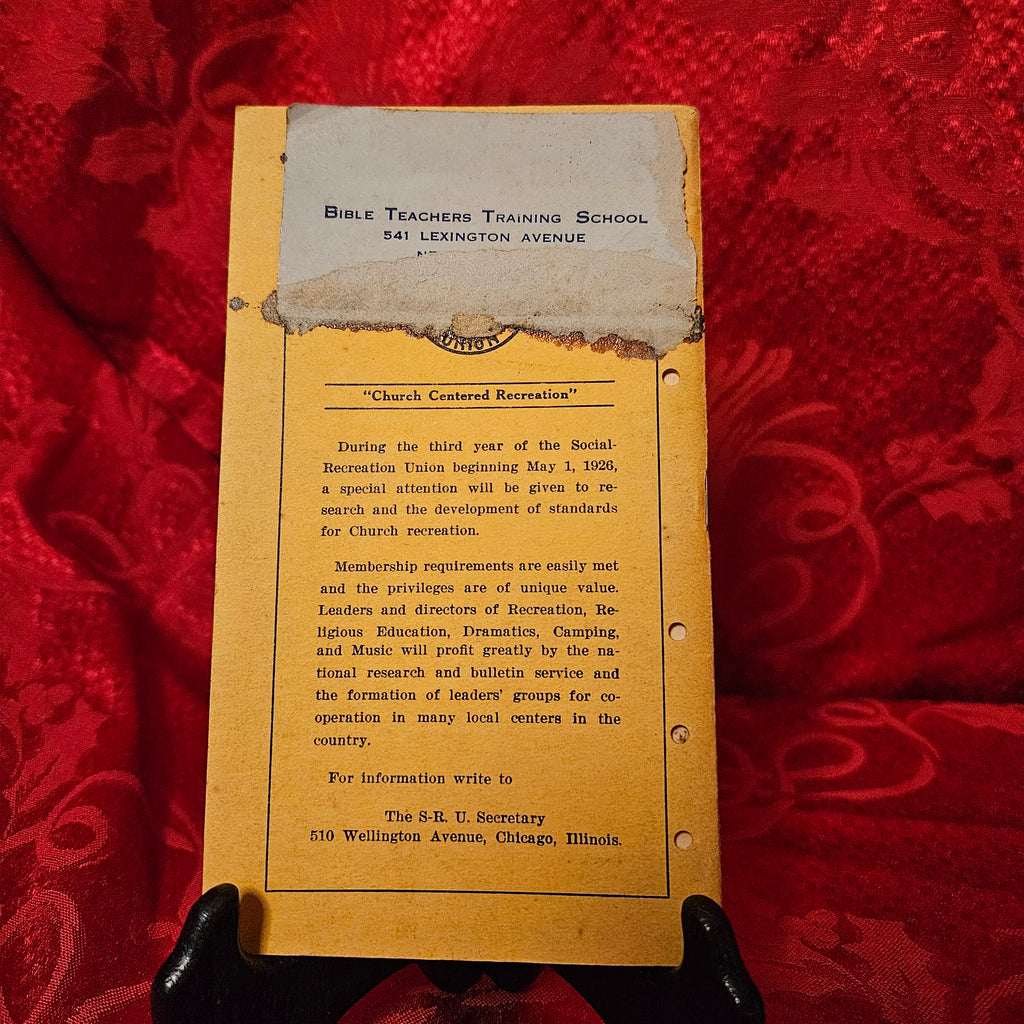 Spring 1926 "The Kit" Antique Religious Pamphlet