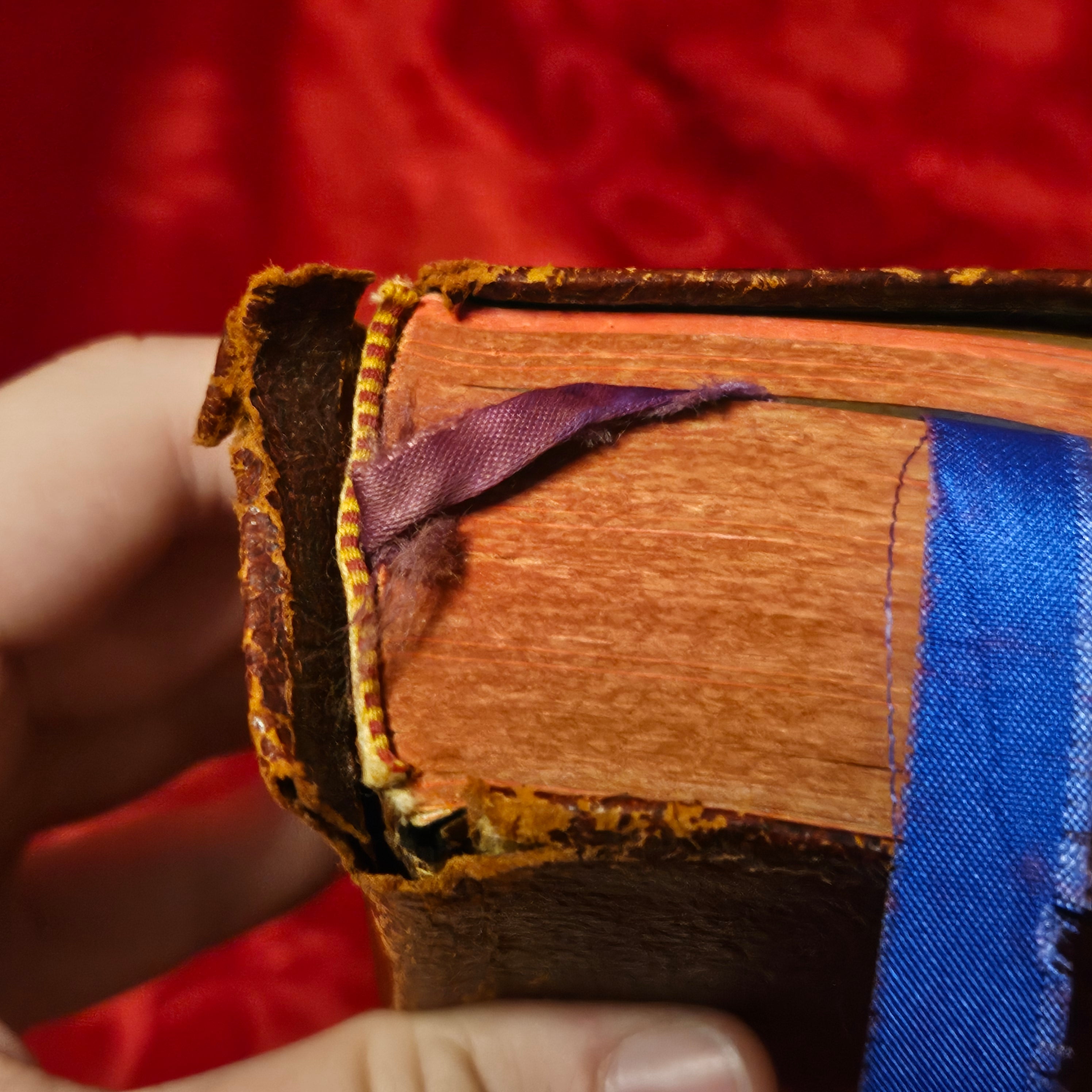 Vintage Leatherbound Bible