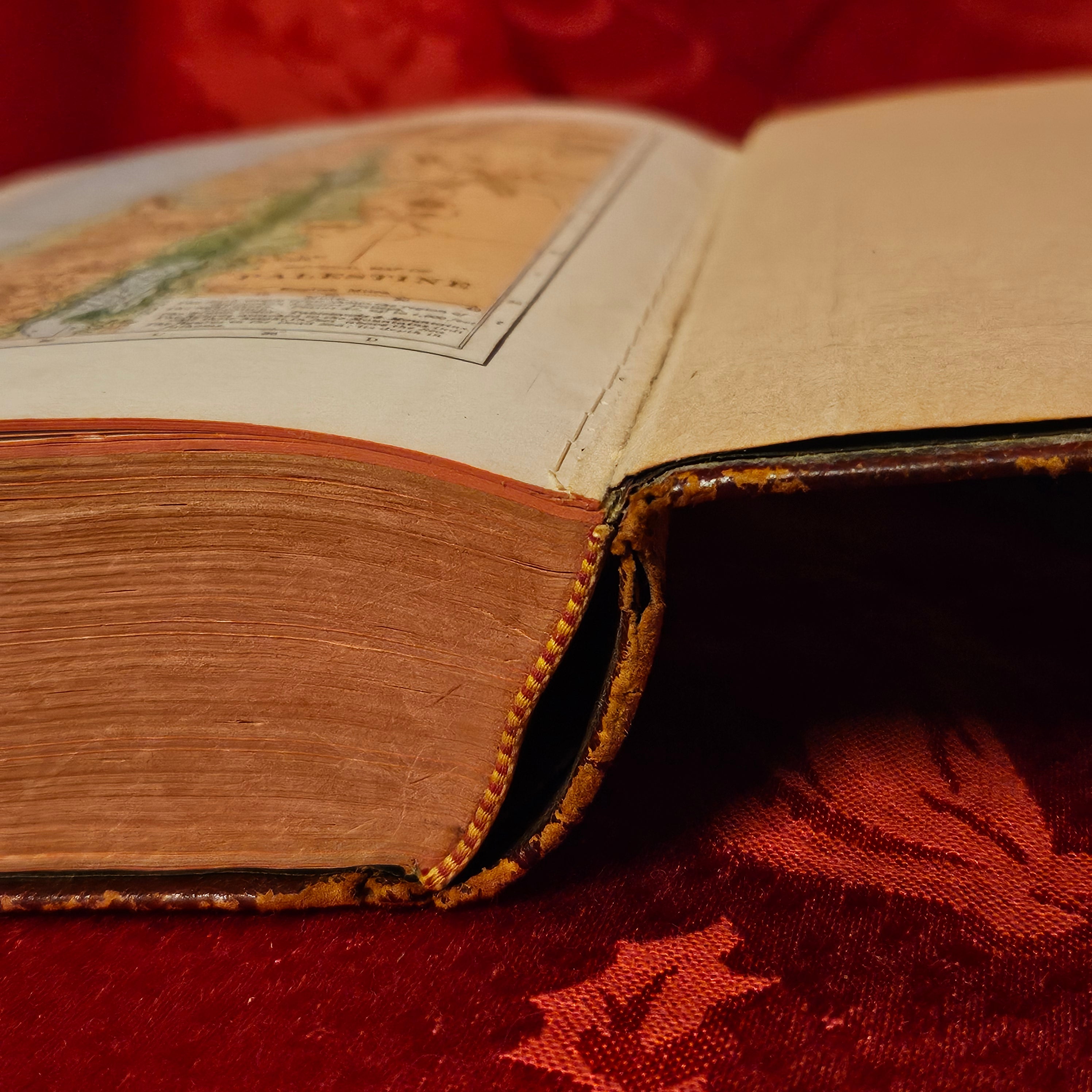 Vintage Leatherbound Bible