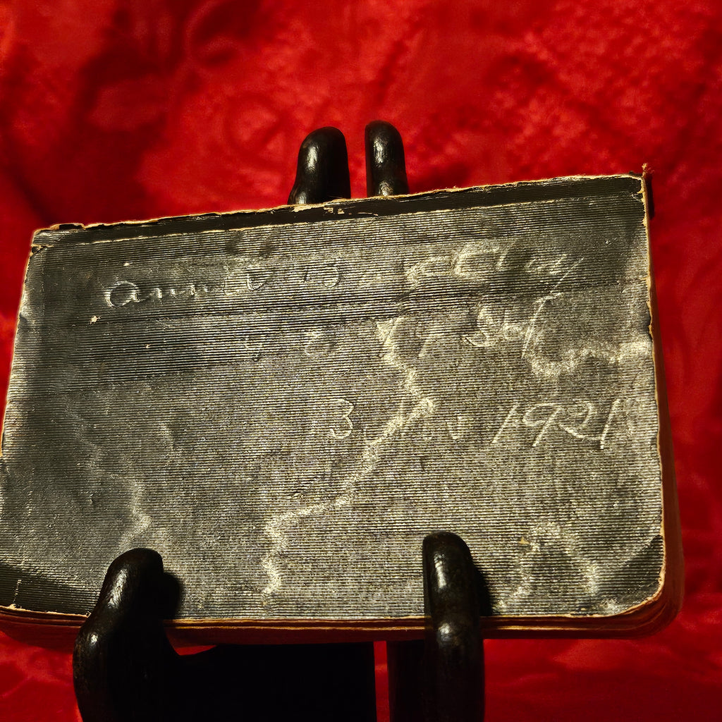 Antique Key of Heaven Pocket Prayer Book
