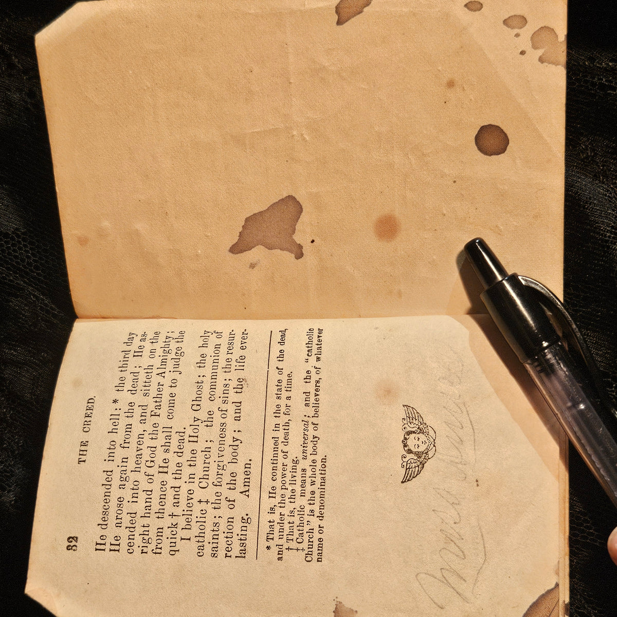 The Westminster Catechism Antique Victorian Religious Pamphlet