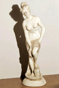 Vintage Venus Carved Nude Goddess Statue