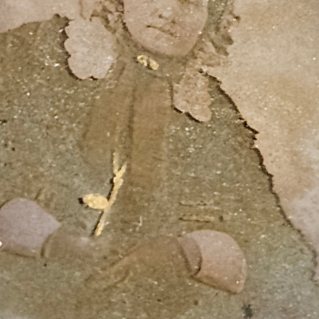 Antique Woman in Mourning Ambrotype Framed Portrait