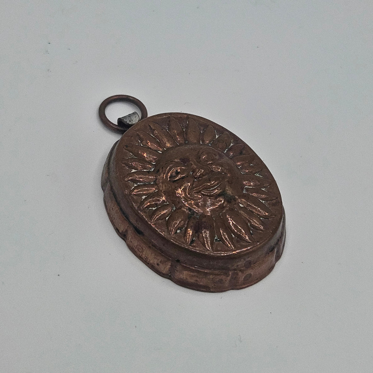 Vintage Copper Sun Charm / Chocolate Mold