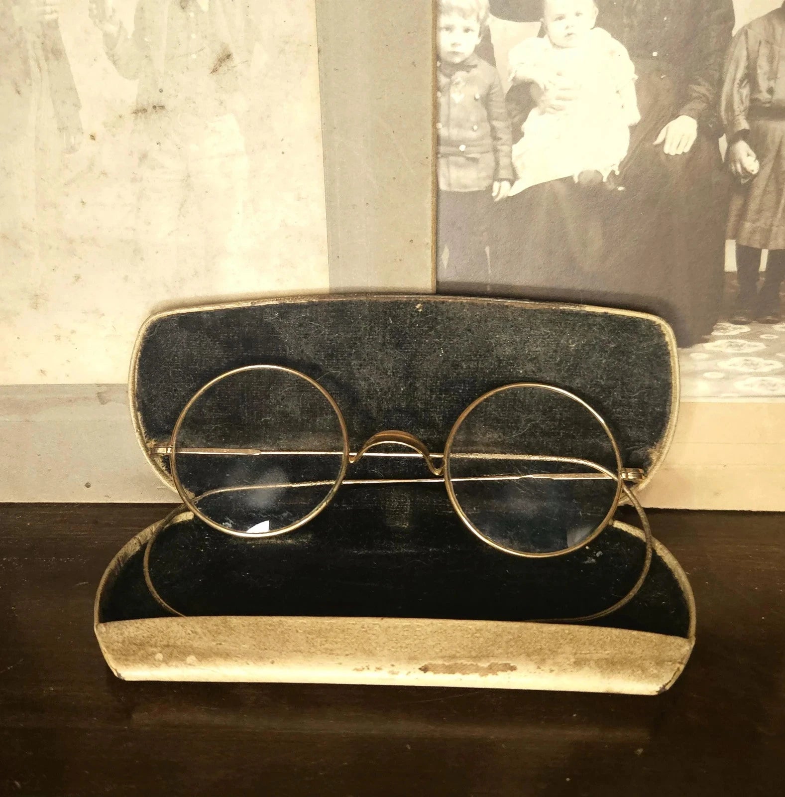 Antique 12k Gold Filled Round Norco Windsor Eyeglasses