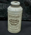 Early 1900s 'Tooth Powder' Dental Medicine Tin Bottle | Antique Quack Medicine