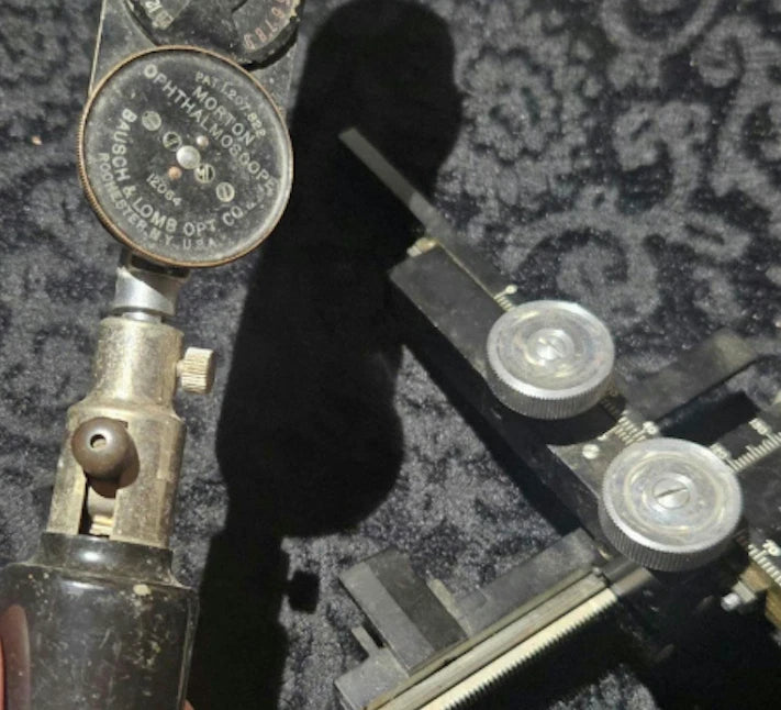 1940s Bausch and Lomb Optometry Co. Eye Doctor Tool Set