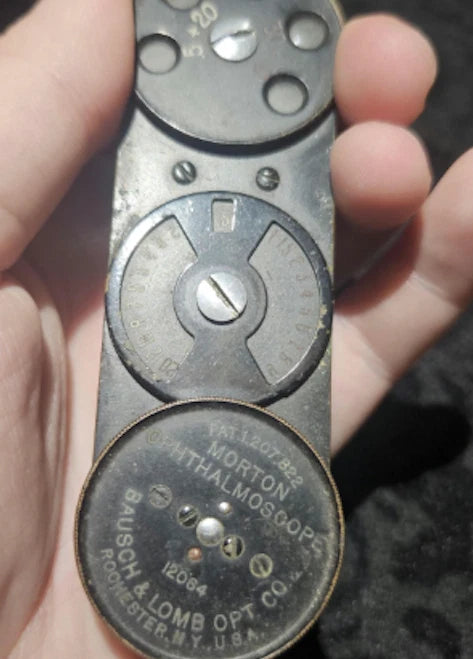 1940s Bausch and Lomb Optometry Co. Eye Doctor Tool Set