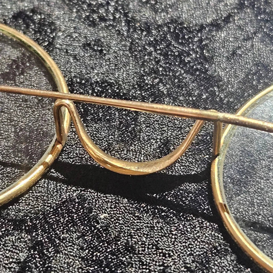 Antique 12k Gold Filled Round Norco Windsor Eyeglasses
