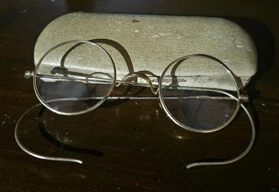 Antique 12k Gold Filled Round Norco Windsor Eyeglasses