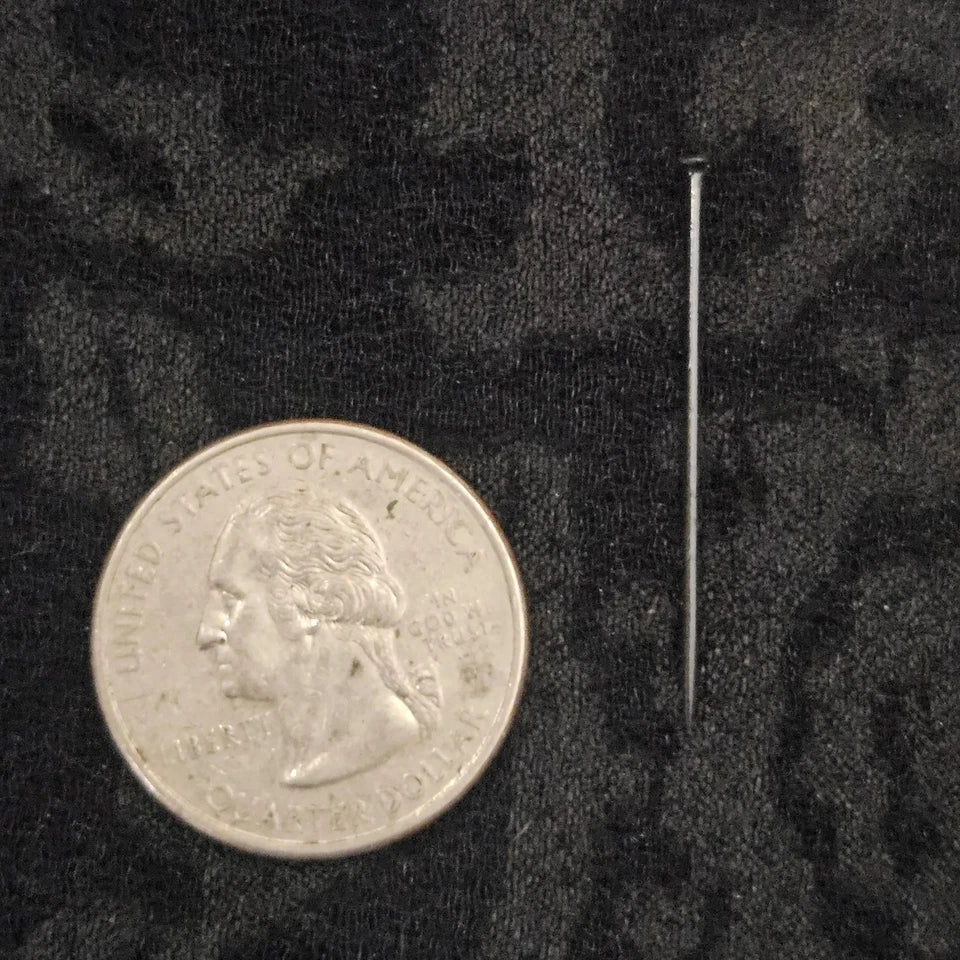 Antique Victorian Columbus Jet Black Victorian Mourning Pins